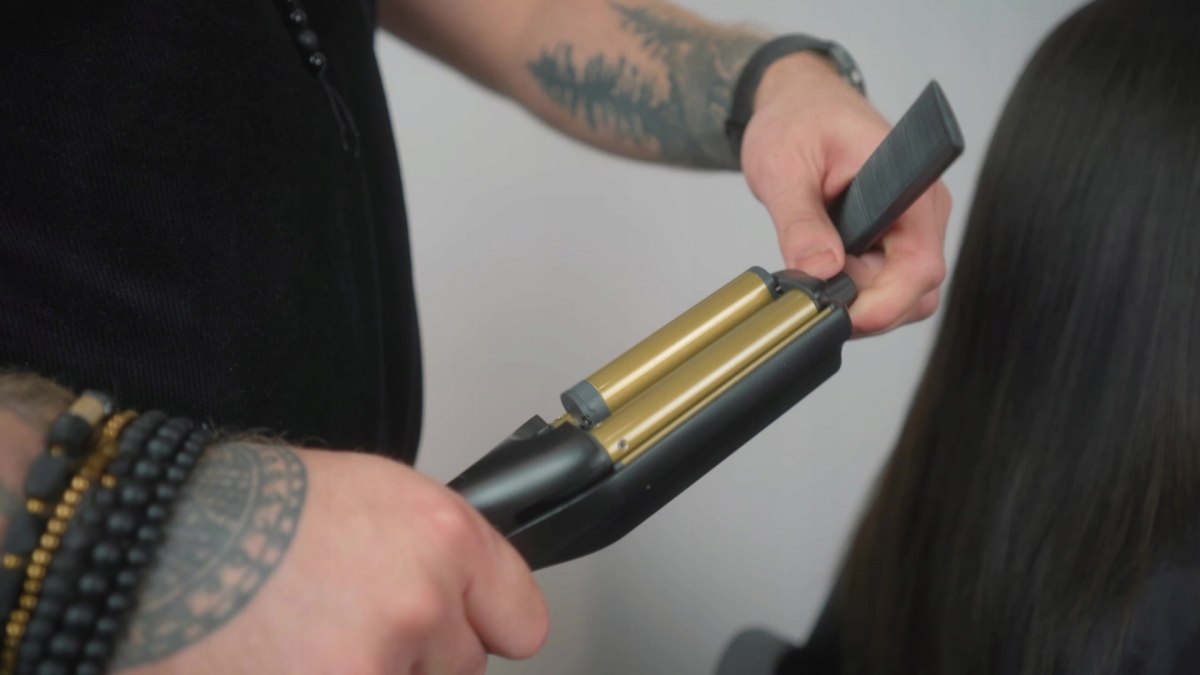 B280 Laborpro , Falownica do włosów , multivave , duża - obrazek 7