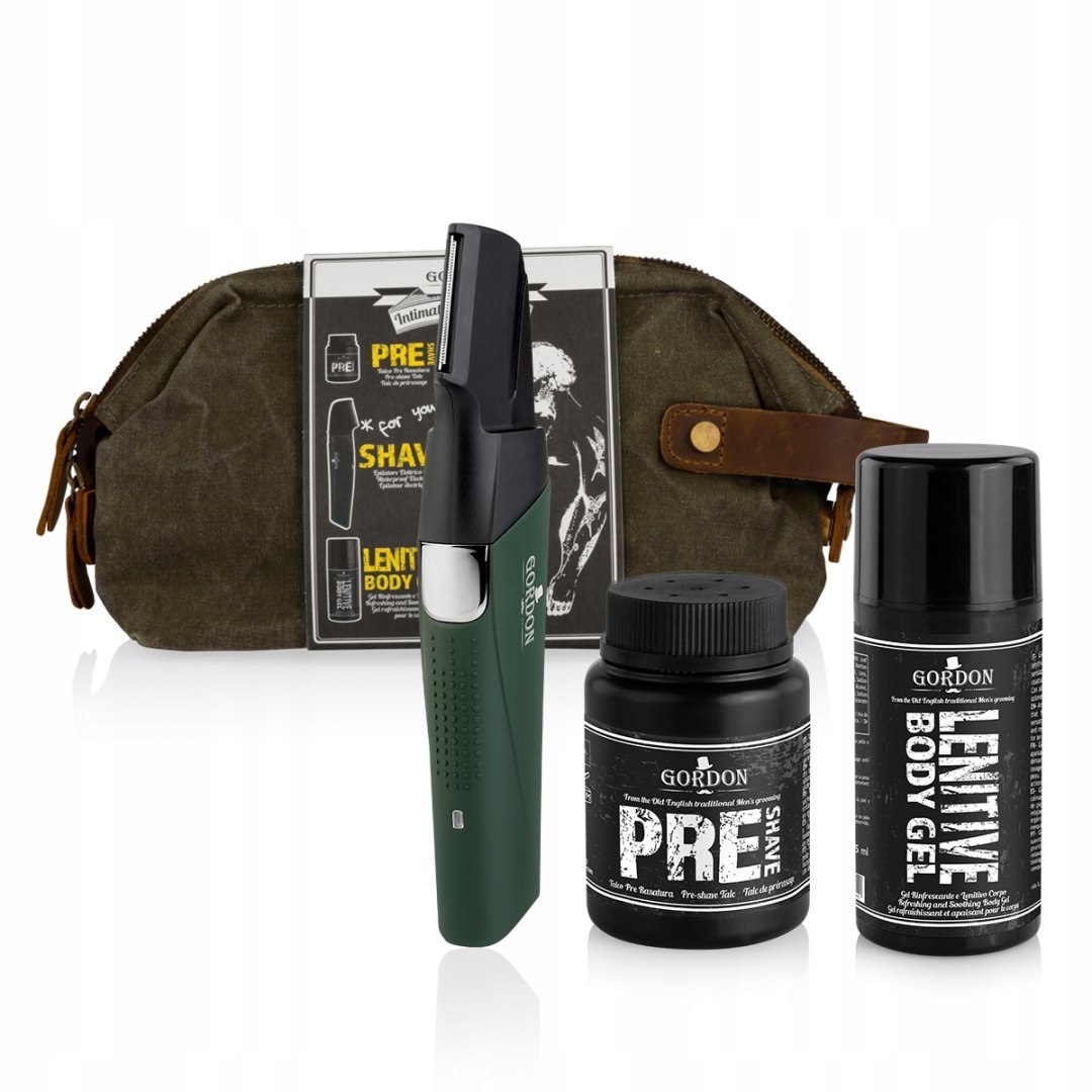 B807 Gordon , Intime shaver , Uniwersalny zestaw do golenia dla mężczyzn