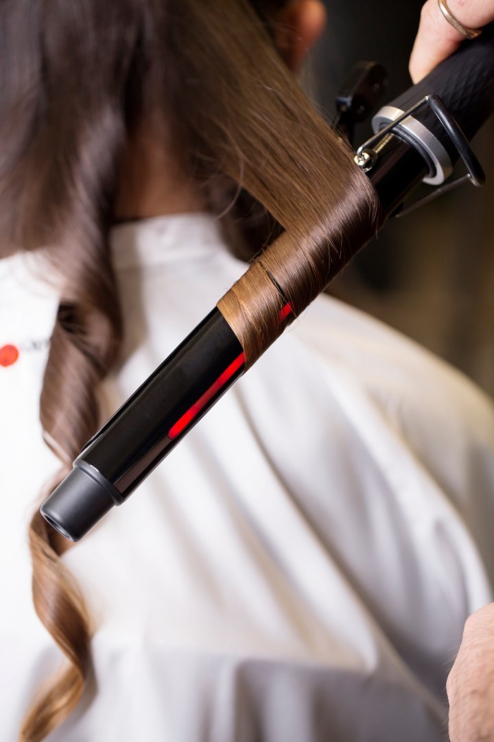 UG111 Upgrade , Lokówka do włosów ,tytanowa , bio-infrared , podczerwień , fale elektrostatyczne ,32 MM - obrazek 7