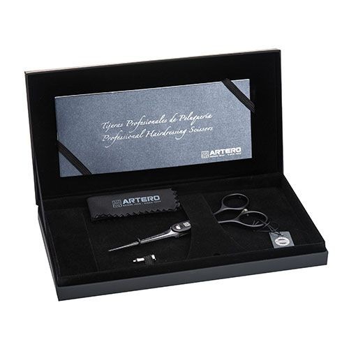 Nożyczki fryzjerskie BLACK SYMETRIC 5,5' ARTERO - obrazek 2