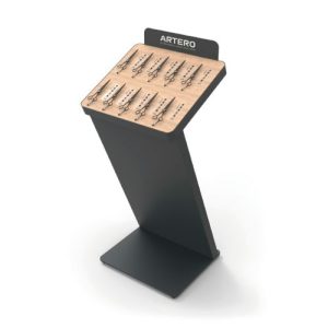 Ekspozytor WOODEN DISPLAY 10 nożyczek/ 8 maszynek ARTERO