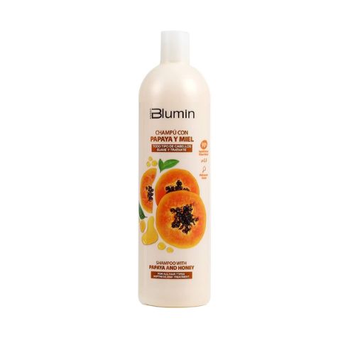 BLUMIN - PAPAYA & HONEY SHAMPOO - Szampon papaya i miód do regeneracji i odżywienia włosów suchych 1000 ml
