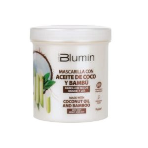 BLUMIN - COCONUT OIL & ORGANIC BAMBOO MASK - Maska olej kokosowy i bambus organiczny do włosów normalnych i suchych 700 ml