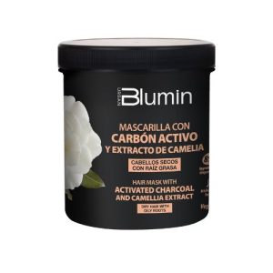 BLUMIN - CAMELIA & CARBON ACTIVO MASK - Maska kamelia i węgiel aktywny do włosów przetłuszczających się i suchych 700 ml