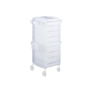 CERIOTTI Wózek pomocnik fryzjerski YES ICE transparent - Promocja.E18