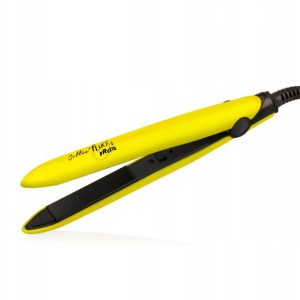 Prostownica do włosów , Gettin Fluo Fruits , mini , żółty , podróżny , przenośny
