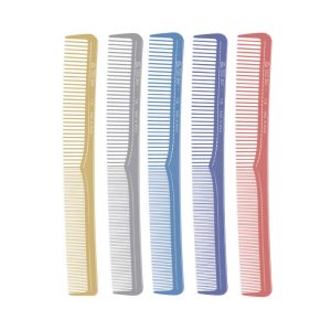 Grzebień fryzjerski nylonowy NYLON CUTTING METALLIC COLOURS 19,5 cm EUROSTIL