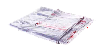 EXCLUSIVE Pelerynki jednorazowe 50 szt 110x130cm białe z logo