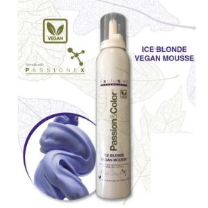 ICE BLONDE VEGAN MOUSSE INTENSE Nawilżająca pianka do włosów i tonowania blondów mocna 200ml