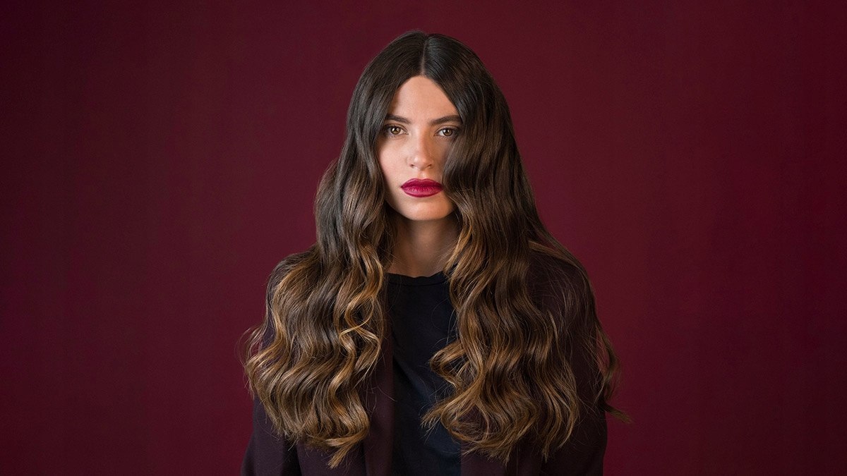 B176 LABOR , lokówka do włosów z regulowaną temperaturą , długa , srednica 28 mm - obrazek 2