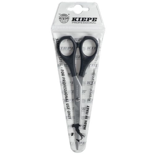 Nożyczki fryzjerskie 6" plastikowe rączki - obrazek 3