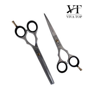 Zestaw VIVA TOP ERGO LINE Nożyczki 5,5' + Degażówki 6' + Etui black 2 poz.