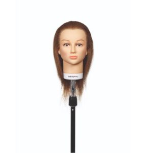 Główka fryzjerska OBB Training Head Isaline 100% Human Light Blonde 20-40cm