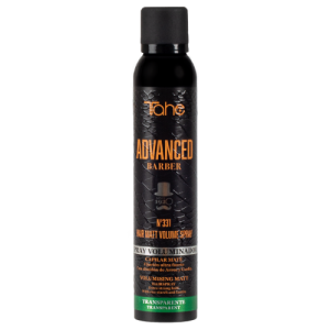 ADVANCED BARBER-Nº331 HAIR MATT VOLUME SPRAY TRANSPARENT puder matowy w sprayu nadający objętość do włosów transparentny  200 ml