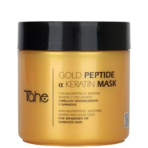 GOLD PEPTIDE - KERATIN MASK - Maska multipeptydowa do włosów zniszczonych 400 ml