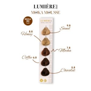 LUMIERE EXPRESS - Farba do włosów Nr.6.8 (MOKA MOUSSE) Coffe 100 ml