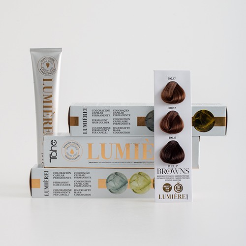 LUMIERE EXPRESS - Farba do włosów Nr.700.17 DEEP BROWN 100ml