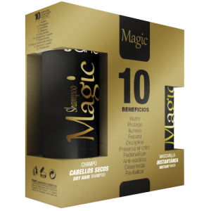 MAGIC PACK - Zestaw do pielegnacji domowej po zabiegu botox (Szampon do włosów suchych 300 ml + MAGIC MASK - Intensywna maska bez spłukiwania 125 ml)