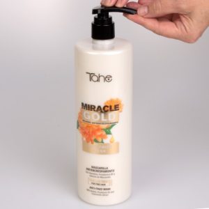 MIRACLE GOLD ANTI FRIZZ Maska do włosów cienkich i puszących się 1000 ml