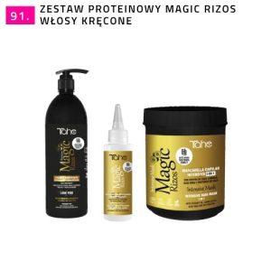 ZESTAW PROTEINOWY MAGIC RIZOS do Włosów Kręconych