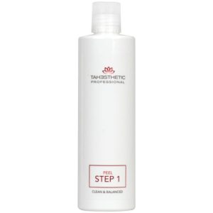 TAHESTHETIC-CLEAN AND BALANCED STEP 1 PEEL - Tonizujący lotion z kwasami i niacynamidem do oczyszczania wodorowego twarzy 300ML