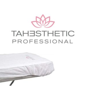 TAHESTHETIC- PRZEŚCIERADŁO Z GUMKĄ W KOLORZE BIAŁYM