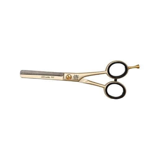 Degażówki fryzjerskie QUEEN G LINE jednostronne GOLD 5,5' TRIKO LEADER