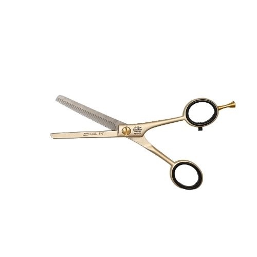 Degażówki fryzjerskie QUEEN G LINE jednostronne GOLD 5,5' TRIKO LEADER - obrazek 2