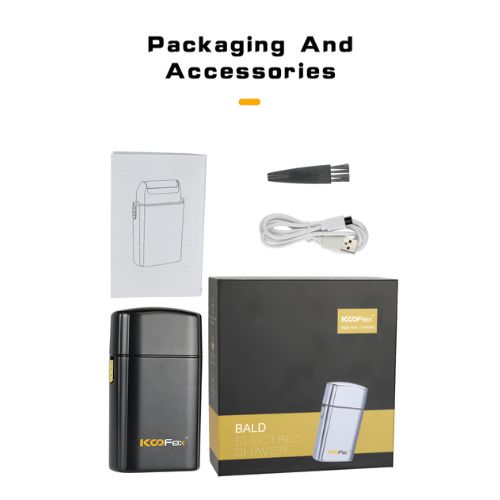 Golarka bezprzewodowa BALD ELECTRIC SHAVER KOOFex - obrazek 6