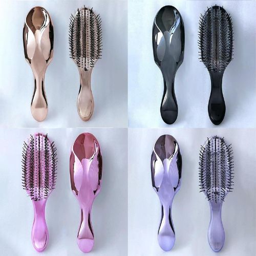 Onix Szczotka Scalp Brush do włosów i masażu skóry głowy PINK - obrazek 2