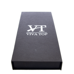 Pudełko na nożyczki 1 poz. na magnes kolor czarny  LOGO Exclusive Mater Line