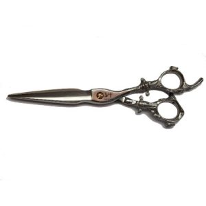 Nożyczki fryzjerskie GOLD TON  6,5" KROSS  POLISH SILVER