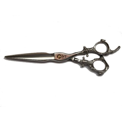 Nożyczki fryzjerskie GOLD TON 6,5" KROSS POLISH SILVER