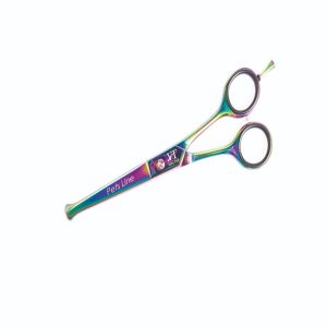 Nożyczki groomerskie PETS Jay2 MULTIKOLOR/proste bezpieczne 6,5