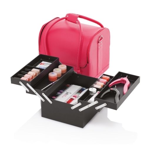 Profesionalny kuferek MIA BAG PINK 30x24,5x25,5 cm - obrazek 2