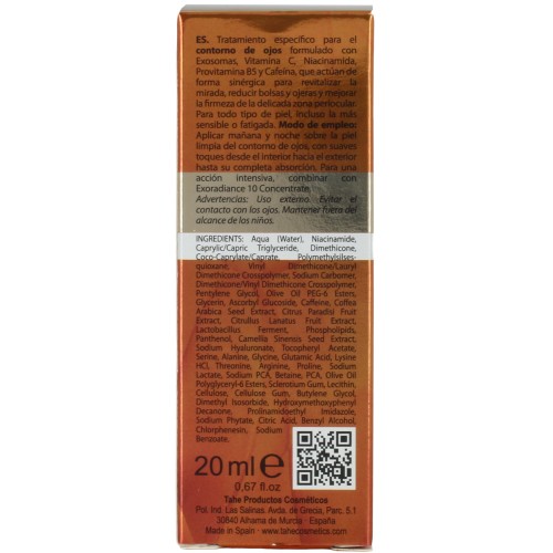 INTENSE - EXORADIANCE EYE CONTOUR Krem pod oczy z eksosomami i witaminą C 20 ml - obrazek 4