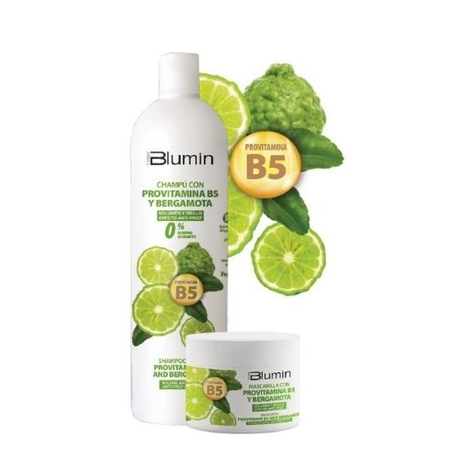 BLUMIN - PROVITAMIN B5 BERGAMOTA MASK - Maska provitamina B5 i bergamotka na objętość i połysk ANTI-FRIZZ 300 ml - obrazek 2