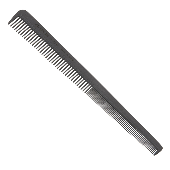 Grzebień fryzjerski CARBON 18 cm EUROSTIL