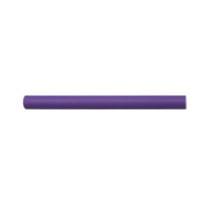 Wałki papiloty elastyczne do trwałej ondulacji 12 sztuk 20 x 240 VIOLET  KIEPE