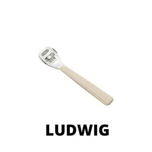 Hebel do pedicure chromowany uchwyt plastikowy PEDI LUDWIG