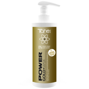 POWER GOLD MASK - CAPILAR ANTIENCRESPAMIENTO MASK - Maska "Anti-frizz" przeciw puszeniu się włosów 400 ml