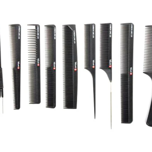 Zestaw grzebieni 9 sztuk Carbon TAKUMI