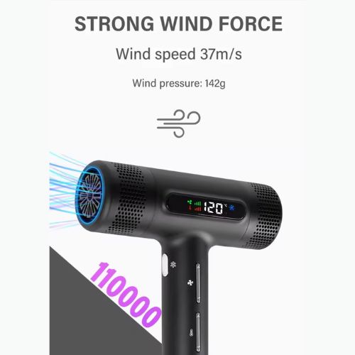 Suszarka ultralekka bezszczotkowa TAHE CURLY 1600W z jonizacją - obrazek 5