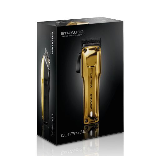 Maszynka fryzjerska barberska bezprzewodowa CUT PRO GOLDEN EDITION - obrazek 2